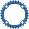 Narrow Wide Kettenblatt, 4-Arm, 104 mm Lochkreis, 10-/11-/12-fach - blue/32 Zähne