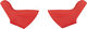 Hoods for 2012 Red DoubleTap® Shift/Brake Levers - red/universal