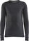 Sous-Vêtements Core Wool Merino Set Junior - black-melange/134/140