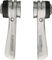 Shimano Set de manetas cambios d+t SL-R400 2-/3-/8-vel. p. cuadros de aluminio - plata