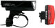 Set d'Éclairage HL-EL360G RC GVOLT25 + TL-LD620G RapidMicroG (StVZO) - noir/universal