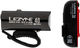 Set de Lampes Avant Hecto 40 + Arrière Stick (StVZO) - noir/universal