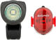 Set de Lampes à LED Avant Aura 35 + Arrière Nugget II (StVZO) - noir/35 Lux