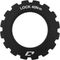 Jagwire Center Lock Disc Lockring with External Gear Teeth - black/universal