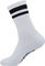 GripGrab Calcetines Original Stripes Performance Crew - white/41-44