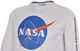 NASA Emblem LS Trikot - white/M