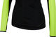 GORE Wear M Women's Long Sleeve Thermal Zip Shirt - black-neon yellow/36