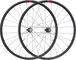 Juego de ruedas Racing 5 Disc Center Lock - negro/28" set (RD 12x100 + RT 12x142) Shimano