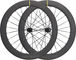 Mavic Juego de ruedas Cosmic SLR 65 Disc Center Lock Carbon - negro/28" set (RD 12x100 + RT 12x142) Shimano