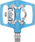 KCNC AM Trap Click / Platform Pedals - blue