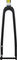 Columbus Fourche Futura Gravel Carbone - mat black/1 1/8" - 1 1/4" tapered/28"/Axe Traversant 12 mm/100 mm/47 