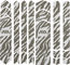 Calcomanías de protección de cuadros Frame Guard Full - zebra grey/universal