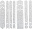 Autocollants Protège-Cadre Frame Guard Full - cheetah white/universal