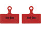 Plaquettes de Frein Disc pour Shimano - organique - acier/SH-008