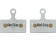 Plaquettes de Frein Disc pour Shimano - organique - aluminium/SH-008