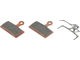 Plaquettes de Frein Disc pour Shimano - fritté - acier/SH-008
