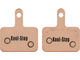 Plaquettes de Frein Disc pour Shimano - fritté - acier/SH-010
