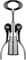 Sacacorchos Big - high-gloss black/universal