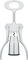 Sacacorchos Big - high-gloss silver/universal