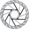 Disco de freno HS2 6 agujeros - silver-black/160 mm