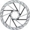 Disco de freno HS2 6 agujeros - silver-black/180 mm