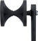 Rear Wheel Stand 20" to 29" - black/universal