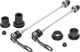 Juego de ruedas HU 1900 SPLINE 25 Disc Center Lock 29" - negro/Juego de 29" (RD 9x100 + RT 10x135) Shimano Micro Spline