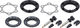 M 1900 SPLINE 30 Boost Disc Center Lock 27,5" Laufradsatz - schwarz/27,5" Satz (VR 15x110 Boost + HR 12x148 Boost) Shimano