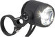Luz delantera E3 Pure 3 HBM LED con aprobación StVZO - negro/205 lúmenes