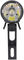 E3 Pure 3 LED Front Light - StVZO approved - black/205 lumens