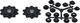 Galets de Dérailleur RollerBoys BDP-01 - noir/10 dents