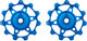 Galets de Dérailleur pour Shimano et Campagnolo - bleu/11 dents
