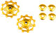 Galets de Dérailleur pour Shimano et Campagnolo - gold/11 dents