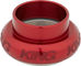 Chris King GripNut Sotto Voce EC30/25,4 - EC30/26 Gewindesteuersatz - red/EC30/25,4 - EC30/26