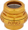 Chris King GripNut Sotto Voce EC30/25,4 - EC30/26 Gewindesteuersatz - gold/EC30/25,4 - EC30/26