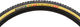 Challenge Grifo Pro 28" Folding Tyre - black-light brown/28 /33 mm/33-622