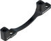 Adaptador de frenos de disco CNC para disco de 203 mm - negro/PM 6" a PM +43 mm