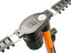 SKS Rennkompressor Floor Pump with E.V.A. Head - orange