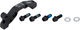 Magura Scheibenbremsadapter ABS für 180 mm Scheibe - schwarz/HR IS auf PM