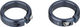 Peaty's Bagues de serrage Monarch Grips - slate