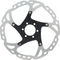 Shimano SM-RT76 6-bolt Brake Rotor for XT - silver-black/180 mm