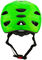 Scamp Kinderhelm - green-lime lines/49 - 53 cm