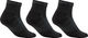 Craft Calcetines en paquete de 3 pares Core Dry Mid - black/40 - 42