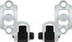 Magura Shiftmix Handlebar Clamp 1+2 for Shimano I-Spec B / I-Spec II - silver/pair