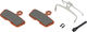 Plaquettes de Frein Disc pour Code/Code R/Code RSC/Guide RE àpd 2011 - universal/métal fritté