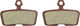 Plaquettes de Frein Disc pour Code/Code R/Code RSC/Guide RE àpd 2011 - universal/organisch alu