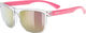uvex rookie glasses - clear pink | mirror pink