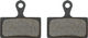 GALFER Disc Pro Brake Pads for Shimano - semi-metallic - steel/SH-008