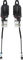 Set palancas cambios extremos man. d+t Super Record TT EPS V4 2x12 v. - negro/2x12 velocidades