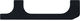 Scheibenbremsadapter für 223 mm Bremsscheibe - black/PM 6" auf PM +63 mm
